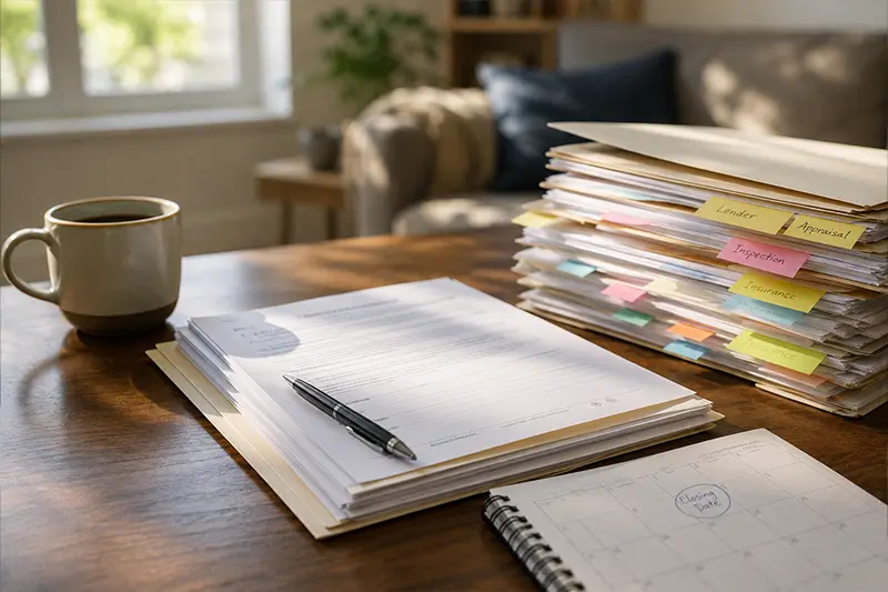 Stack of papers